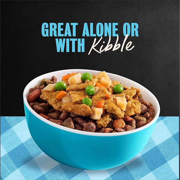 CESAR HOME DELIGHTS ADULT WET DOG FOOD, SLOW COOKED CHICKEN & VEGETABLES DINNER IN SAUCE 3.5 OZ. EASY PEEL DOG FOOD TRAY
