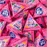 Jelly Beans, Individually Wrapped Candy for Goodie Bags - 60 Mini Packs | Assorted Fruit Flavors, Chewy Candy, Party Favors