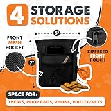 Mighty Paw Dog Treat Pouch 2.0 with Magnet Closure and Belt Clip view 4