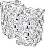 Generic 10 PCS Bling Light Switch Cover and