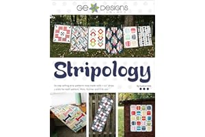 G.E. Designs Stripology Softcover Quilt Strip Pattern Book