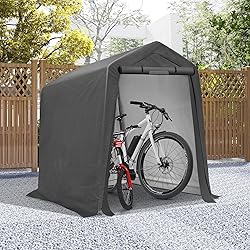 COVERONICS 6' x 7' Outdoor Storage Shed - Heavy