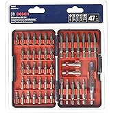 BOSCH T4047 Multi-Size Screwdriver Bit Set (47 Piece)
