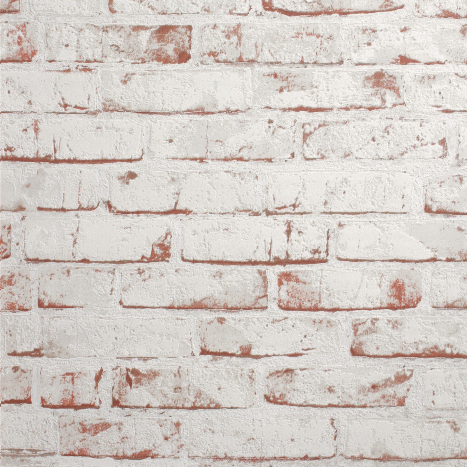 Livingwalls Self-Adhesive Panel Pop.Up Panel 3D in Stone Look Photorealistic Brick 2.50 m x 0.52 m Beige Brown Cream Made in Germany 955701 95570-1 Red White