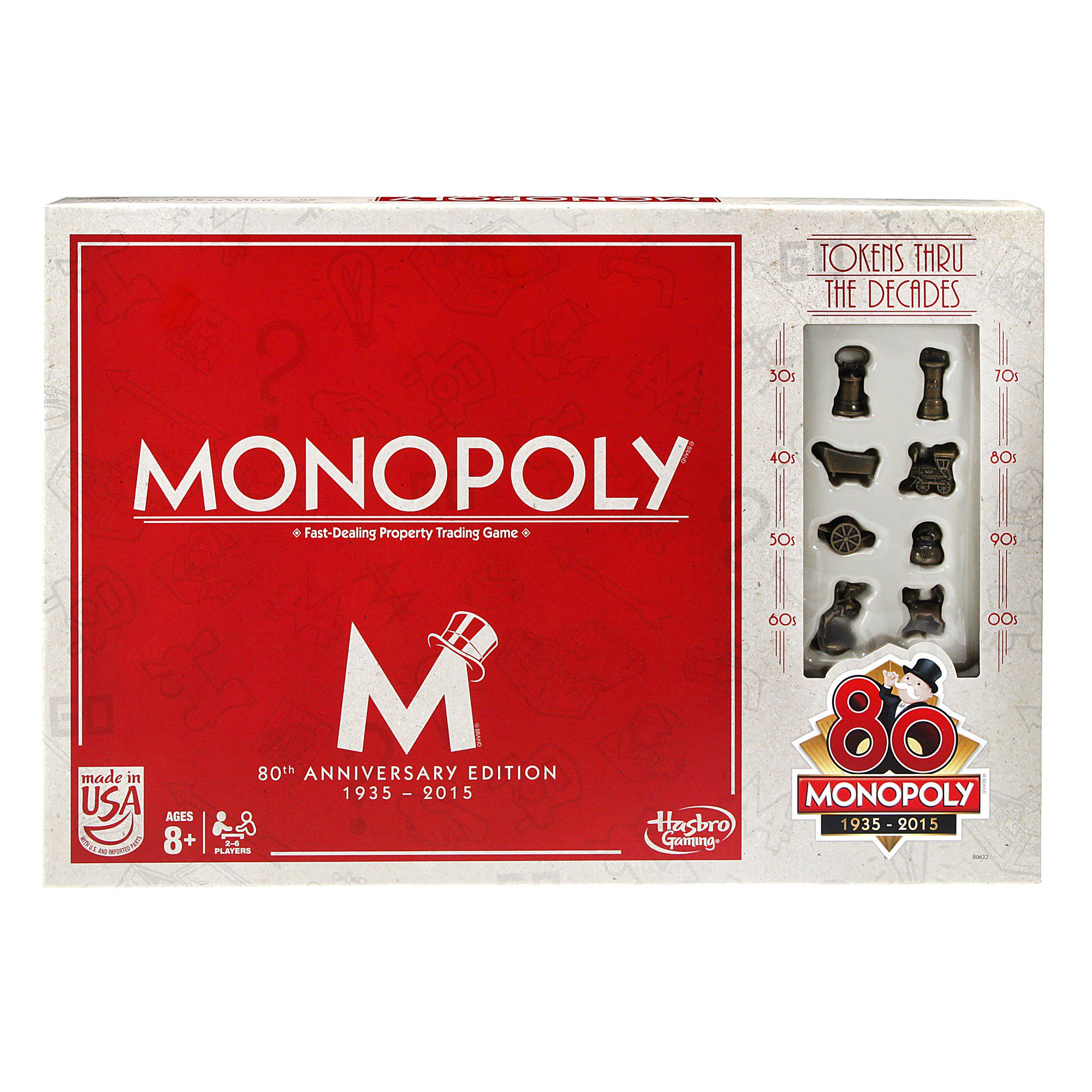 Monopoly 80th Anniversary Edition Board Game