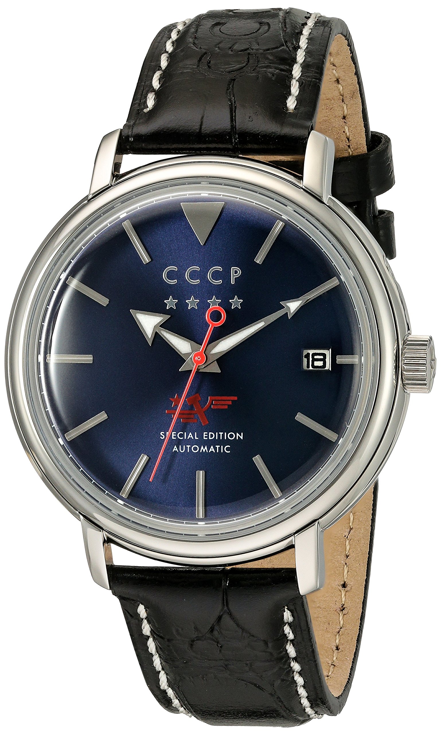 Cccp Men S Cp 70 02 Heritage Analog Display Automatic Self Wind Black Watch Buy Online In Antigua And Barbuda At Antigua Desertcart Com Productid