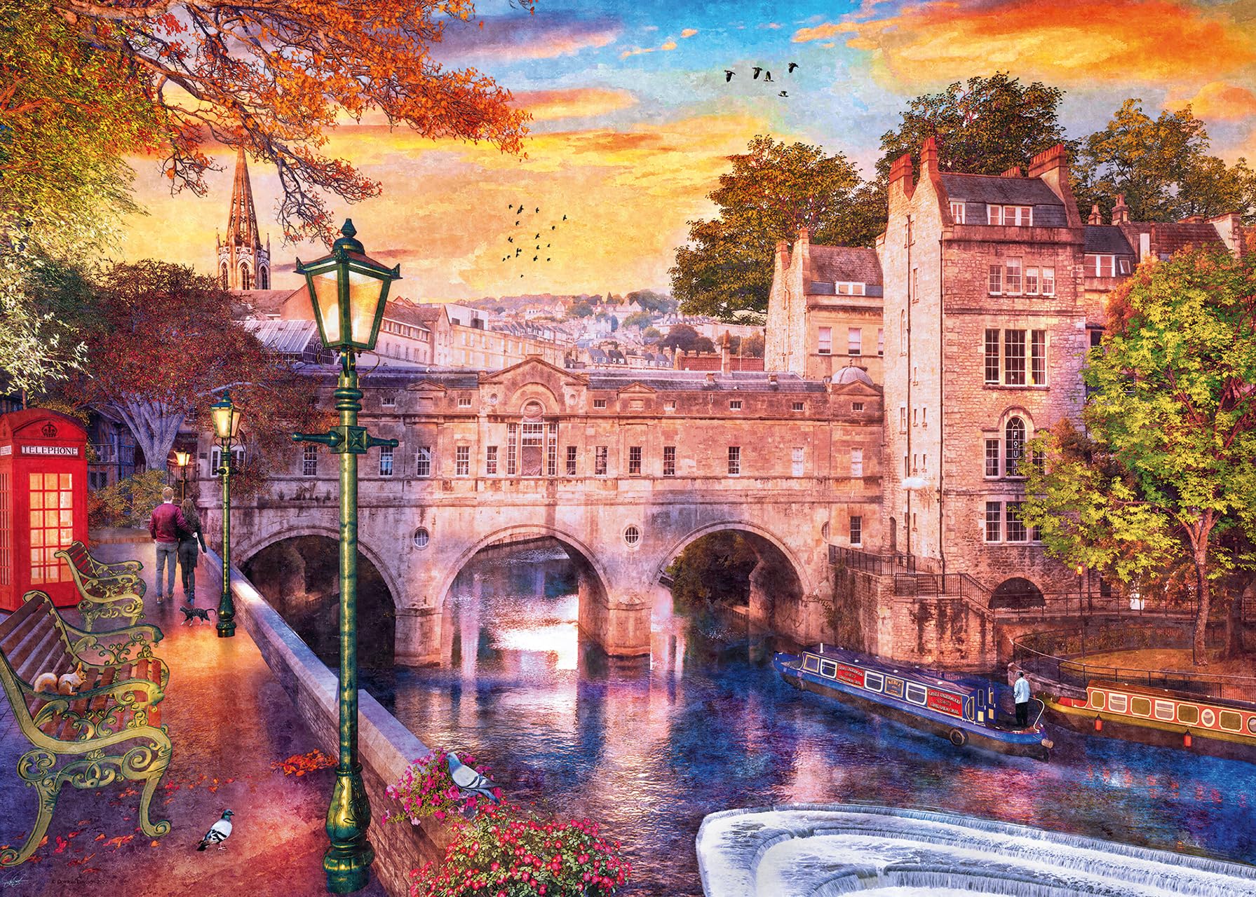 Ravensburger Bath Romance 1000 Piece Jigsaw Puzzles for Adults and Kids Age 12 Years Up - UK