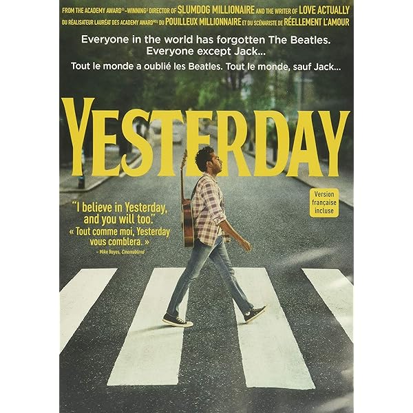 Amazon.com: Yesterday (DVD) [2019] : Movies & TV