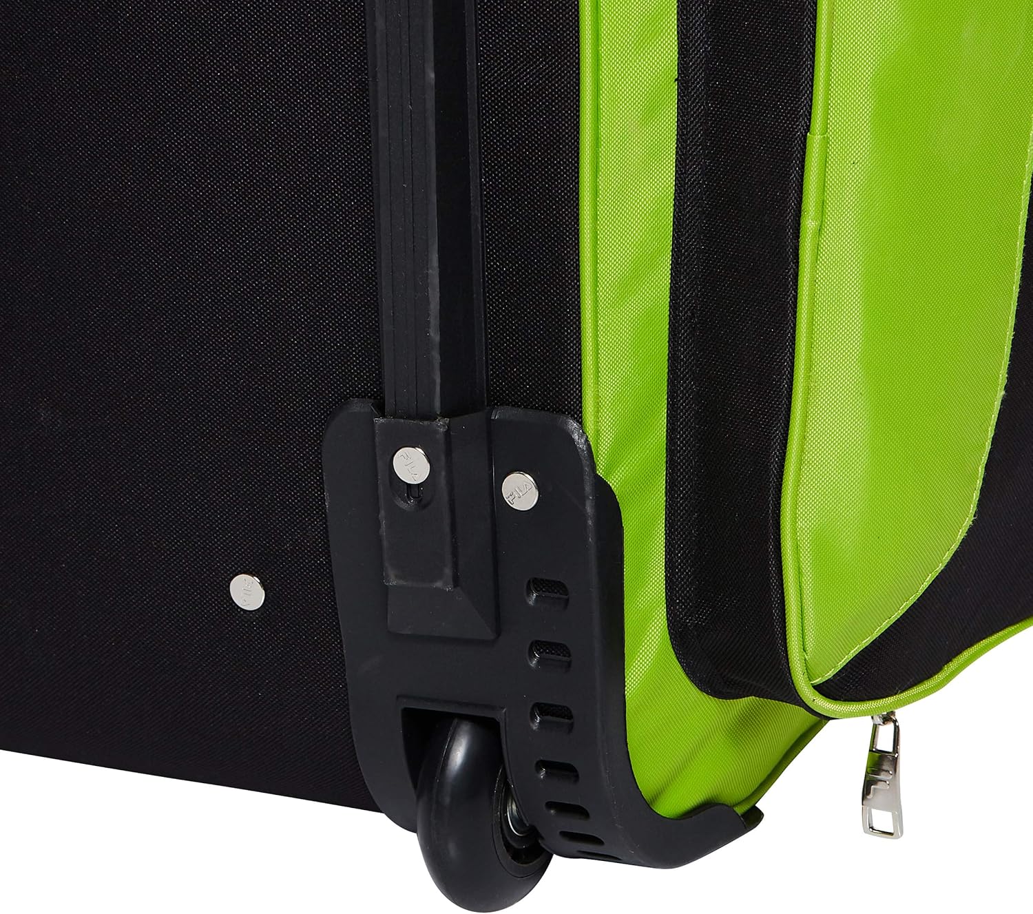  | Fila 32" Lightweight Rolling Duffel, Neon Lime, One Size | Travel Duffels