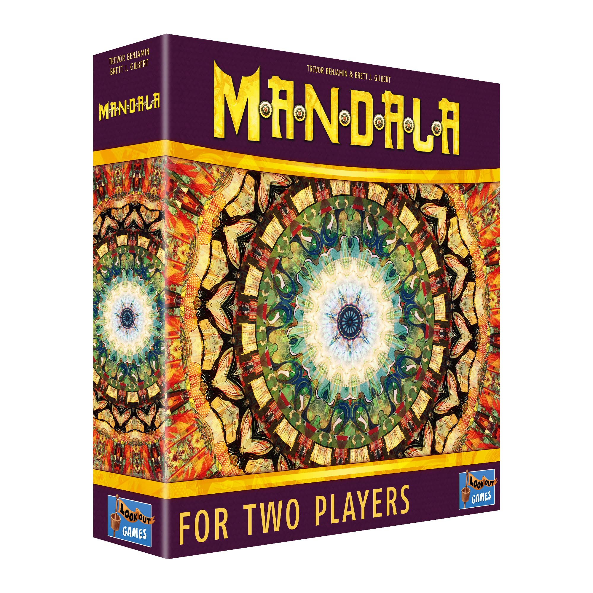 Lookout Spiele | Mandala | Board Game | 2 Players | Ages 10+ | 30 to 60 Minute Playing Time