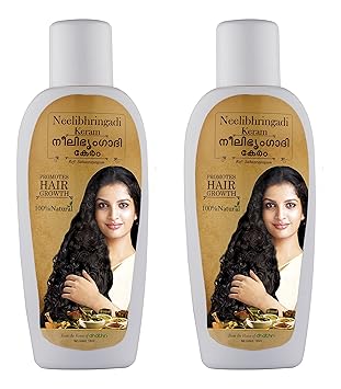 Dhathri Neelibhringadi Keram - 100 ml (Pack of 2)