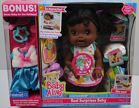 baby alive real surprises walmart