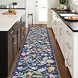 Washable 2'6x12 Hallway Runner Rug: Entryway Non
