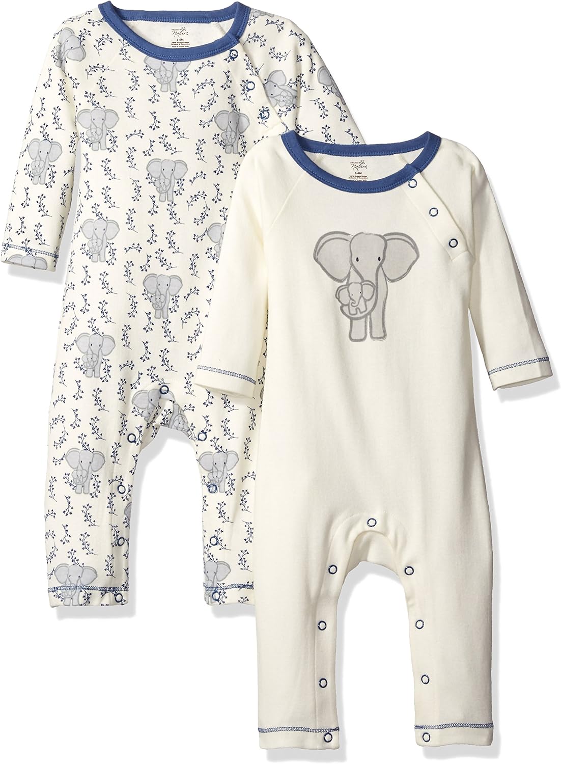 Touched by Nature Baby Organic Cotton Coveralls: Clothing