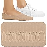 Eedor No Show Socks Womens Invisible Liner, Non Slip & Low Cut, Casual & Formal Wear, Soft & Stretchable