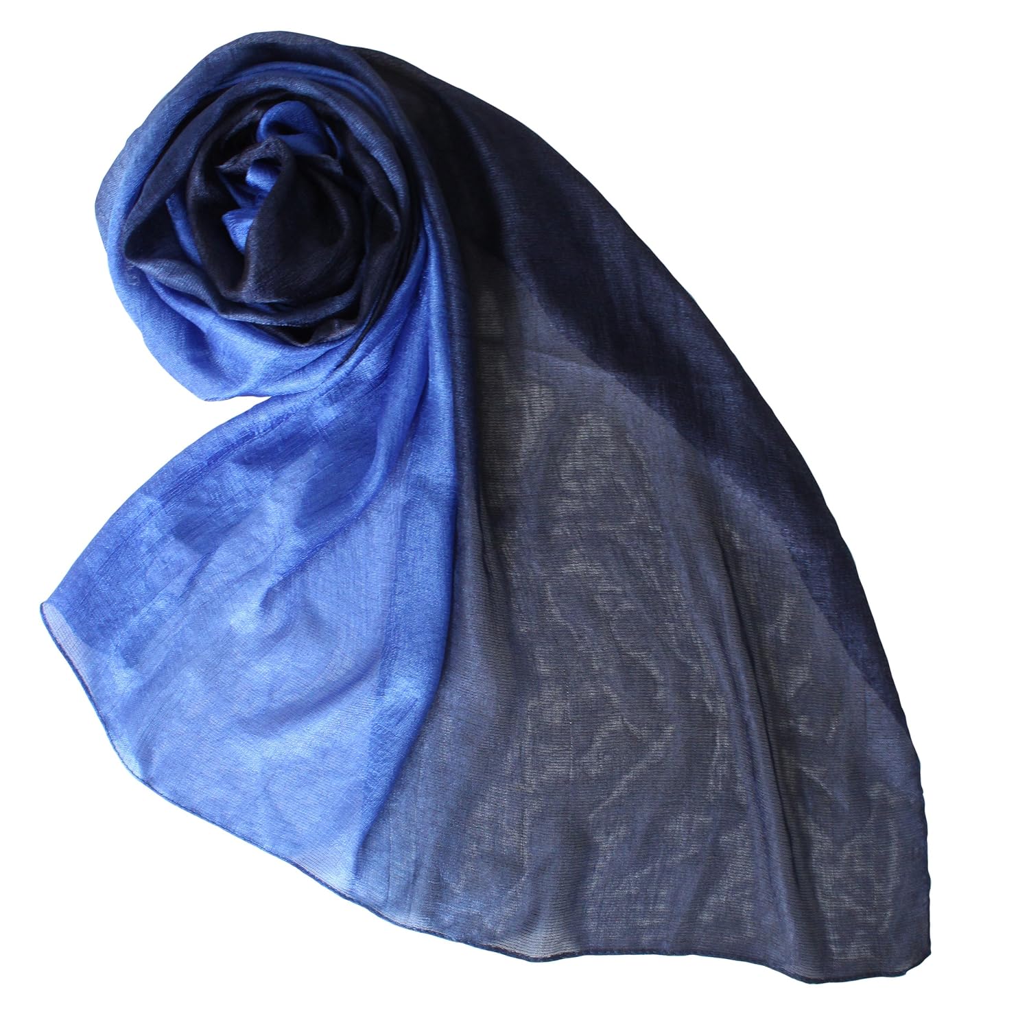 afsha scarves silk shimmer double coloured scarf - all colours & patterns