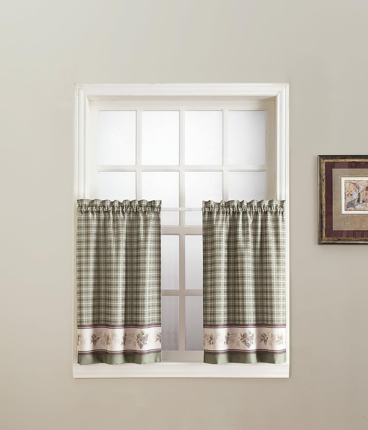 No. 918 Berkshire Kitchen Tier Curtain Pair, 56" x 36