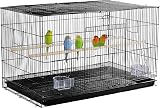 Yaheetech Large Bird Cage Flight Cage 77.5x46.5x46 cm Black view 1