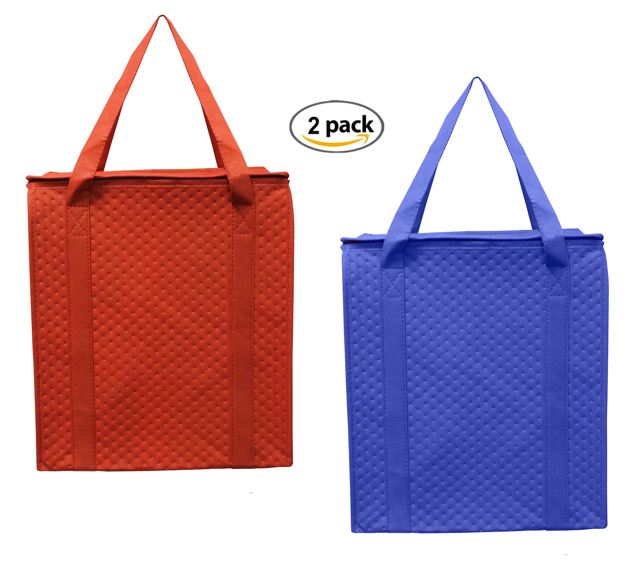 Earthwise Insulated Grocery Shopping Bag with Waterproof Leak proof