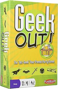Playroom Entertainment Geek Out! Table Top Card Game