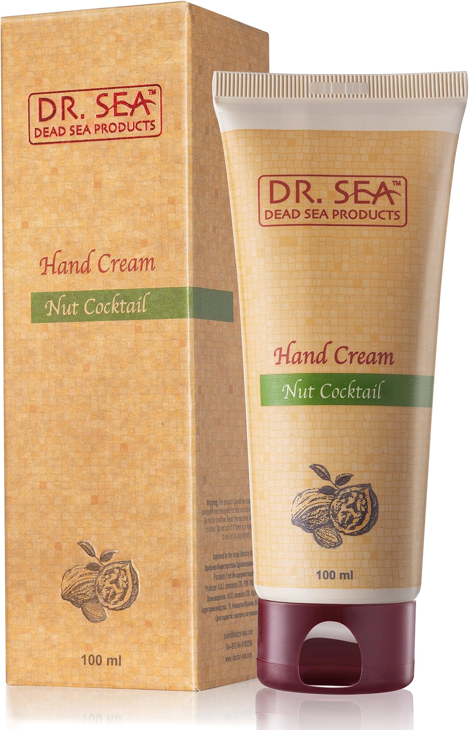 Dr Sea Gentle Hand Cream with Natural Nut Oils - Hand Care, 100 ml