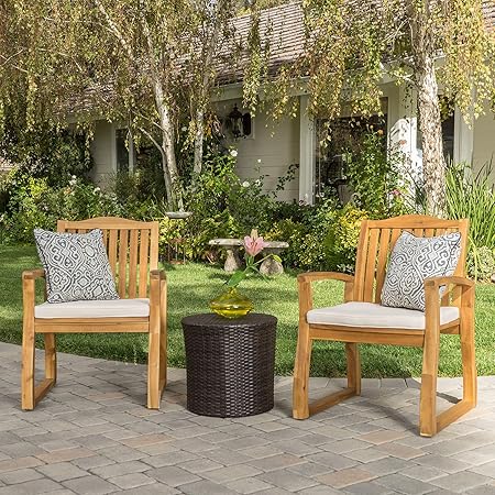 Amazon Com Christopher Knight Home 299430 Tampa Outdoors Acacia