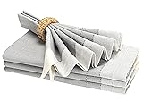 Cloth Napkin in Cotton 20x20 Double Hemstitched Lt