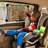 Munchkin Stretch to Fit Car Window Shade UV Protection Sun Shade view 8