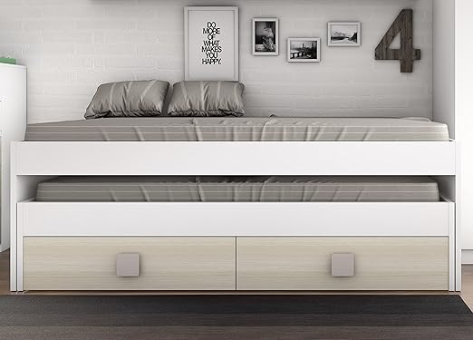 Cama nido doble blanca Cama nido doble blanca