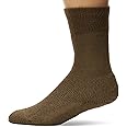 Thorlos Unisex MS Anti-Fatigue Thick Padded Over the Calf Sock, Coyote Brown, Medium