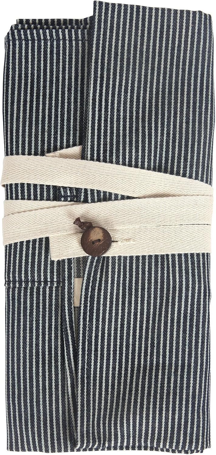 Bambu Organic Cotton Apron Stripe Aprons Women Men Fancy