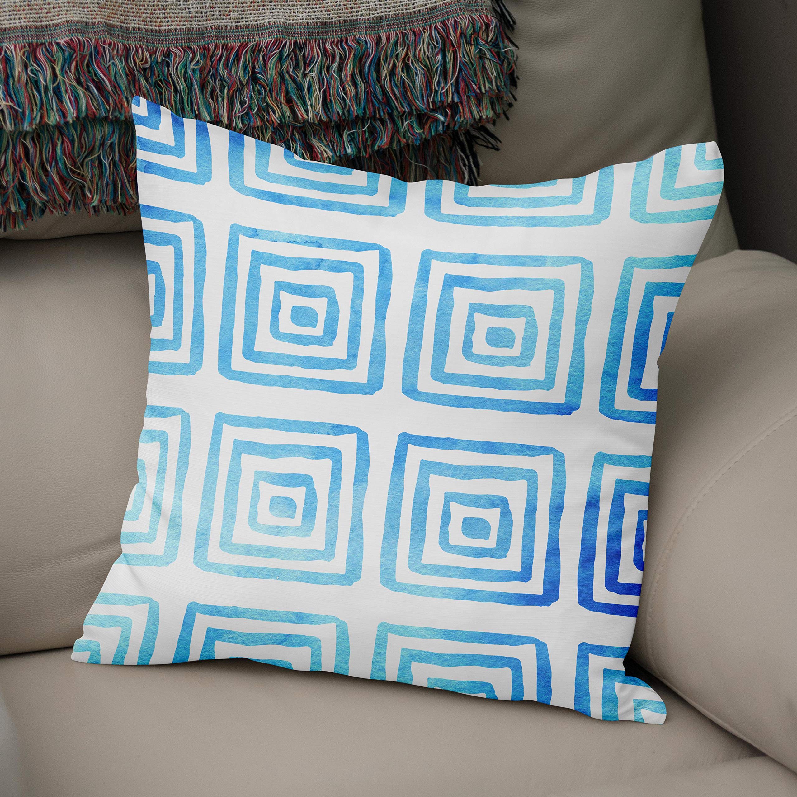 Bonamaison, Decorative Cushion Cover - 50% Cotton 50% Polyester - 43x43cm - Designed and Manufactured in Turkey