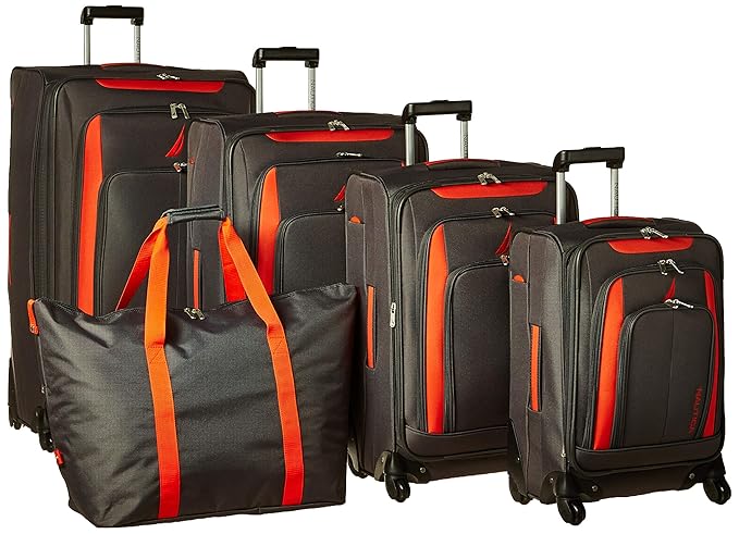 nautica 5 piece luggage set