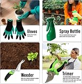 Crystals 11-Piece Garden Tool Set with Tote Bag and Gloves view 3