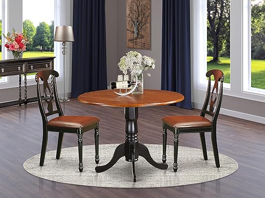 3 PC Kitchen Table set-Dining and 2 Chairs