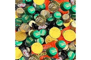 SUNNY ISLAND St. Patrick's Day Chocolate Candy Mix - Milk Chocolate Gold Coins, Peanut Butter Cups, KITKAT Bars, 3-Pound Bag (About 140 Pieces)