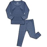 AVAUMA Baby Boys Girls Pajama Set Kids Toddler Snug fit Ribbed Sleepwear pjs for Daily Life Style