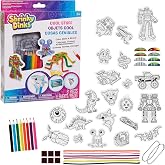 Shrinky Dinks Cool Stuff Activity Set, Kids Art and Craft Activity Set, Kids Toys for Ages 5 Up, Gifts and Presents by Just Play