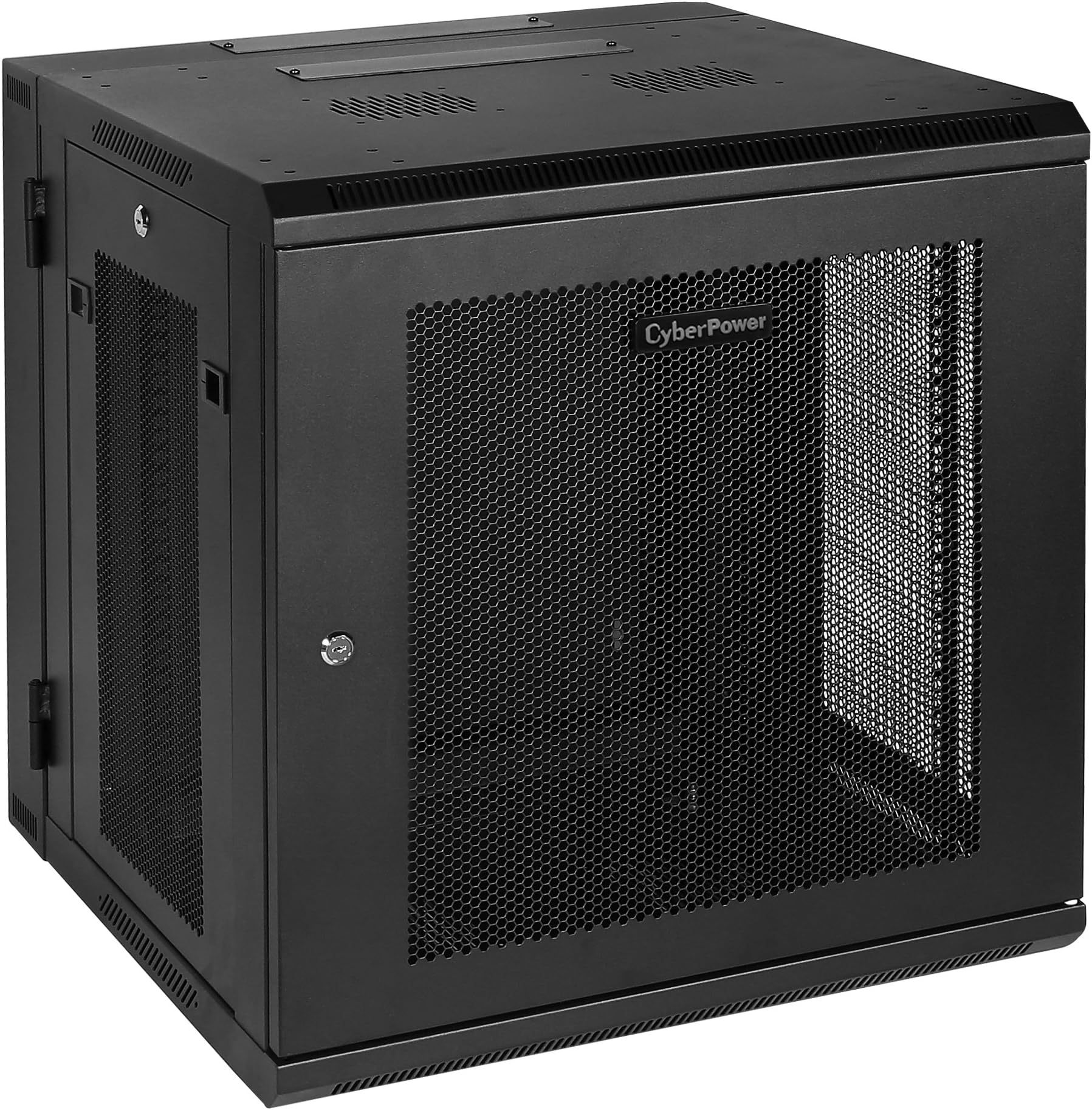 CyberPower CR12U51001 Carbon 12U Wall Mount Enclosure, 5-Year Warranty