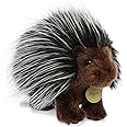 Aurora® Realistic Miyoni® Porcupine Stuffed Animal - Lifelike Detail - Cherished Companionship - Black 10 Inches