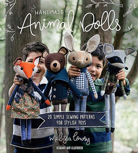 Download Handmade Animal Dolls: 20 Simple Sewing Patterns for Stylish Toys PDF