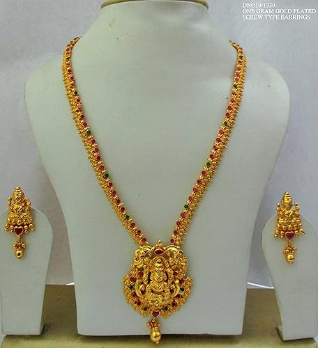 1 gram gold lakshmi haram