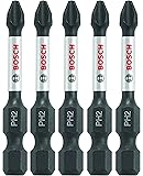 Bosch ITPH2205 5 Pc. Impact Tough 2 In. Phillips #2 Power Bits