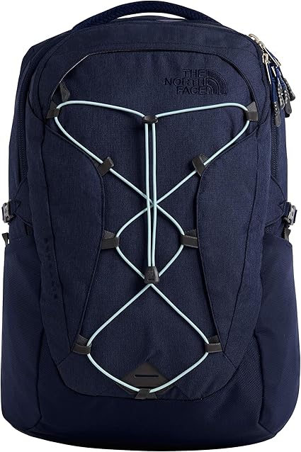 north face blue backpack