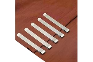 MEBOLTPAN 20 PCS Large Sewing Clips, Sewing Clips for Fabric and Quilting, Hemming Clips Quilting Clips for Binding with Inch Scale