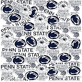 Pennsylvania State University Basketball 50ct Vinyl Sticker Pack – Large Waterproof Penn State, Nittany Lions & Basketball Hoop Decals for Laptops, Water Bottles, Tablets, Scrapbooks, Vehicles & More