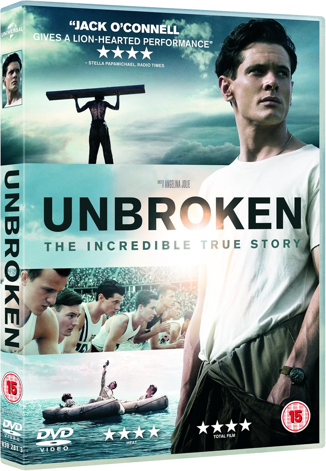 Unbroken Dvd 2014 Amazon Co Uk Jack O Connell Domhnall Gleeson Garrett Hedlund Luke Treadaway Angelina Jolie Jack O Connell Domhnall Gleeson Dvd Blu Ray