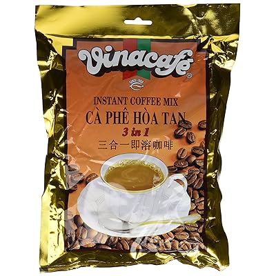 Vinacafe 3 em 1 Mistura instant&acirc;nea de caf&eacute;, 20 saquetas (14,11 on&ccedil;as)
