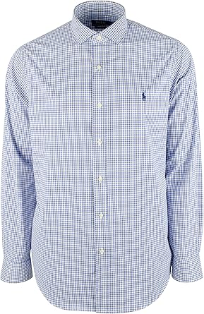 polo ralph lauren men's classic fit stretch poplin shirt