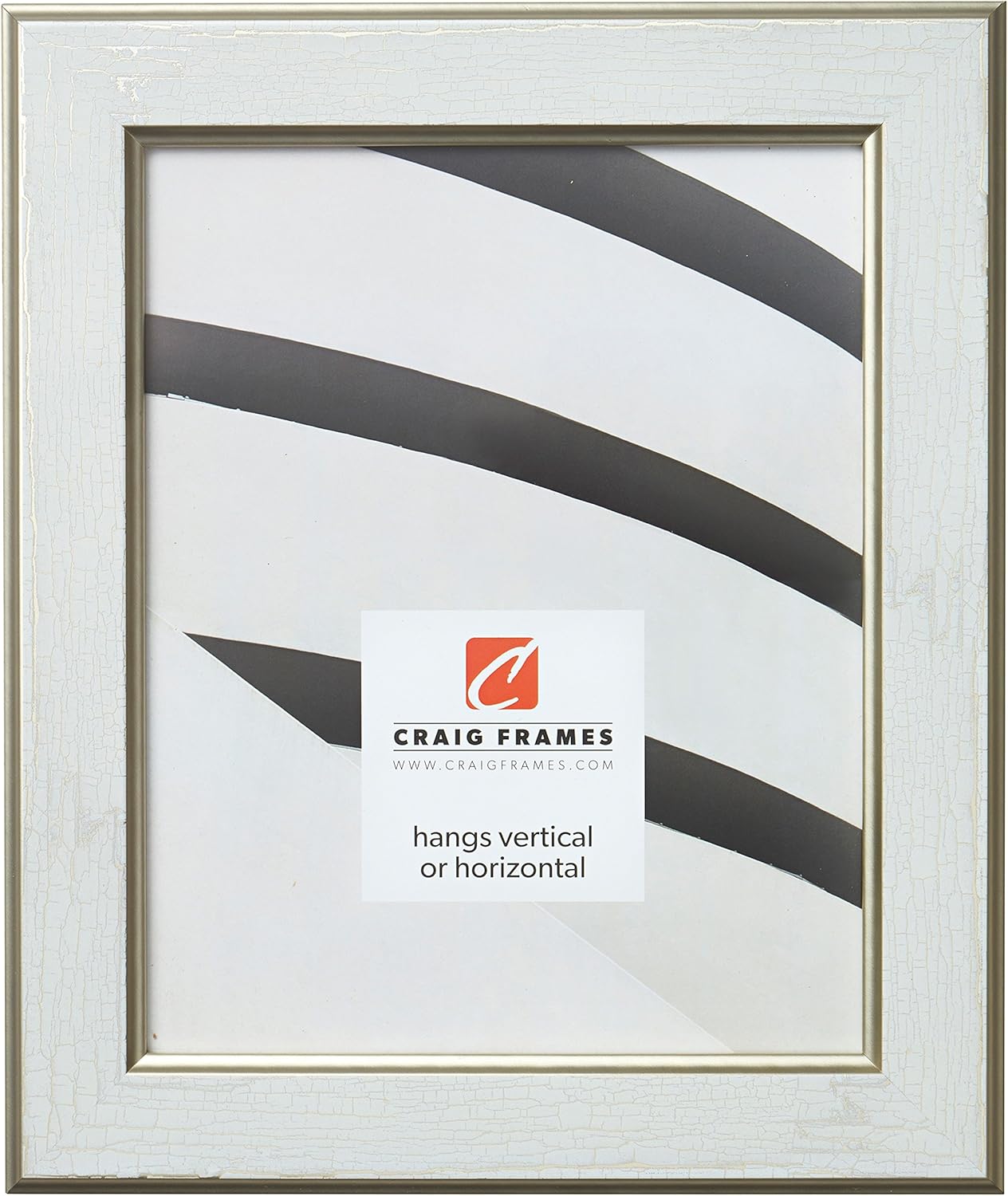 Craig Frames Crackle Picture Frame, 24 x 30 Inch, Cracked